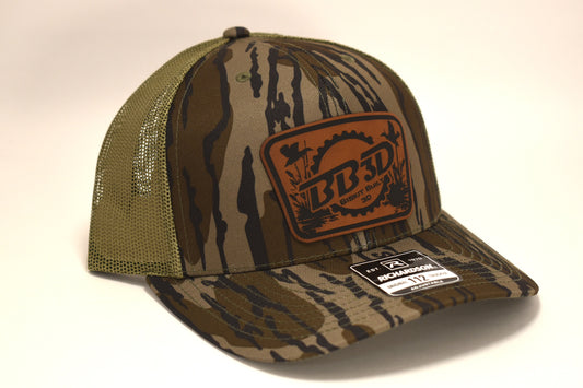Biskit Built 3D Logo Hat – Richardson 112 (Mossy Oak Bottomland)