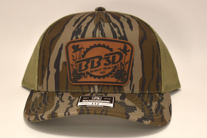 Biskit Built 3D Logo Hat – Richardson 112 (Mossy Oak Bottomland)